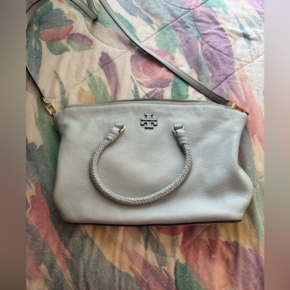 Tory Burch Handbags - Tory Burch Light Blue Crossbody
